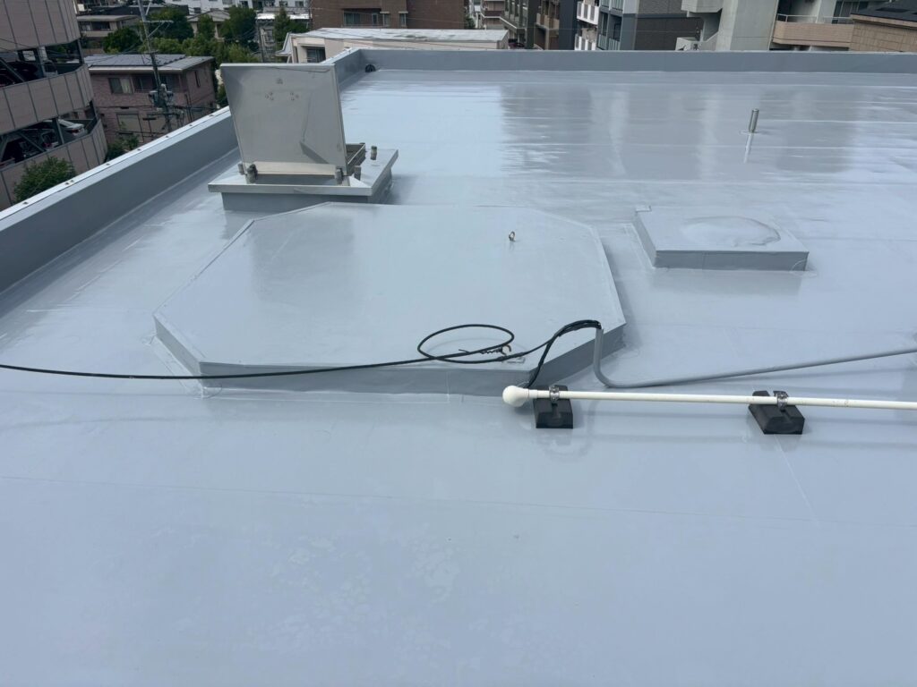 日生第７高宮　屋上防水完工１